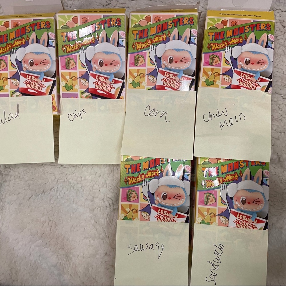 The Monsters Wacky Mart Figures Labubu